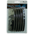 6-Pack 5 Flat Plastic Combs